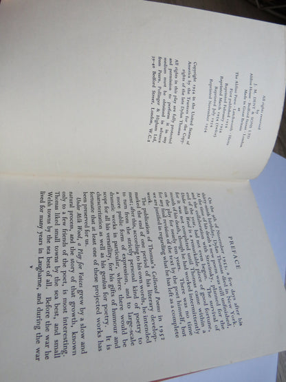 Under Milk Wood A Play For Voices By Dylan Thomas 1954 book image 5