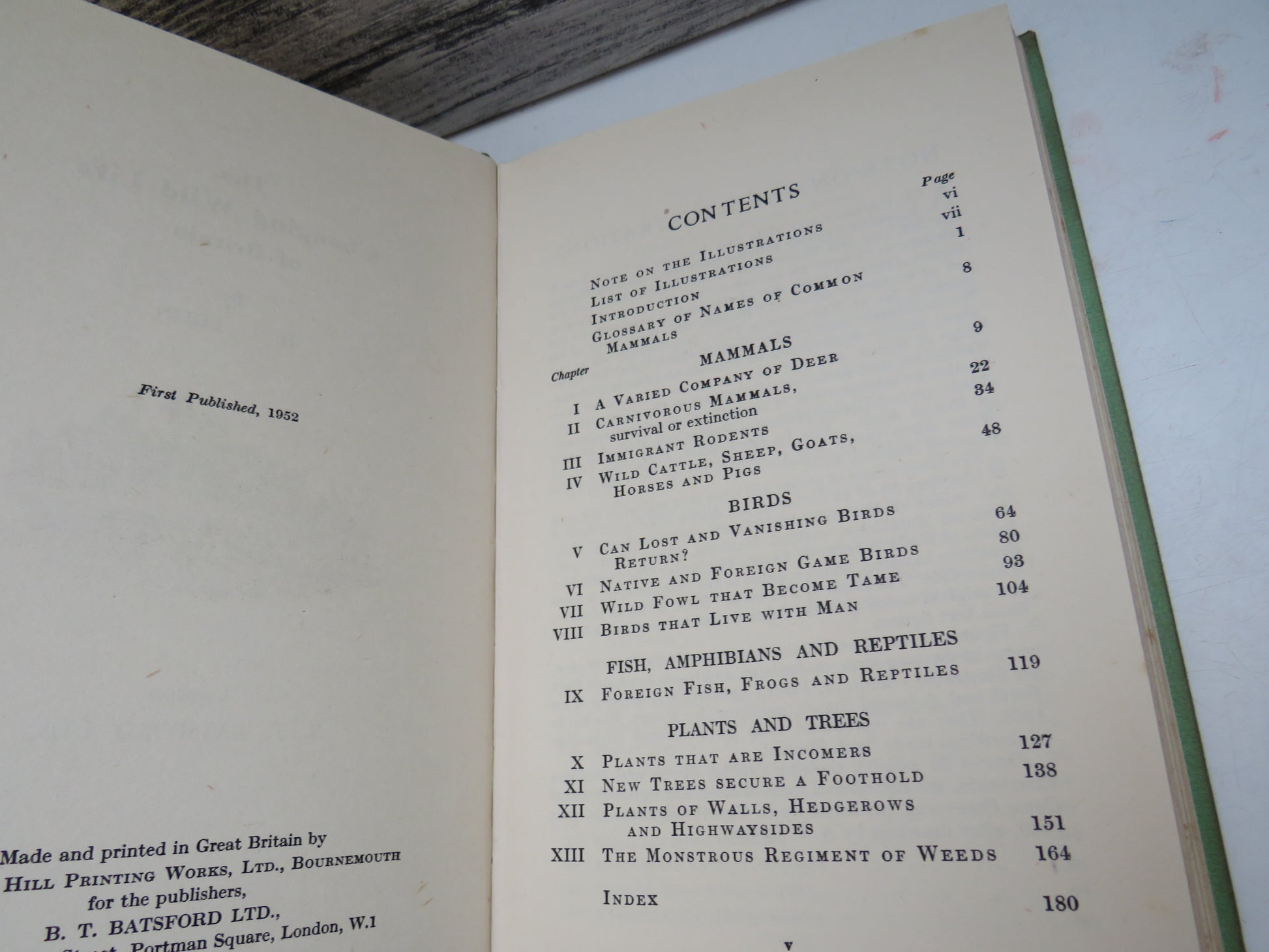 The Changing Wild Life of Britain By H. L. Edlin 1952 1st Edition book image 4