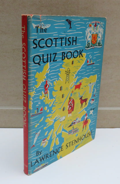 The Scottish Quiz Book by Lawrence Stenhouse, 1957 book image 2