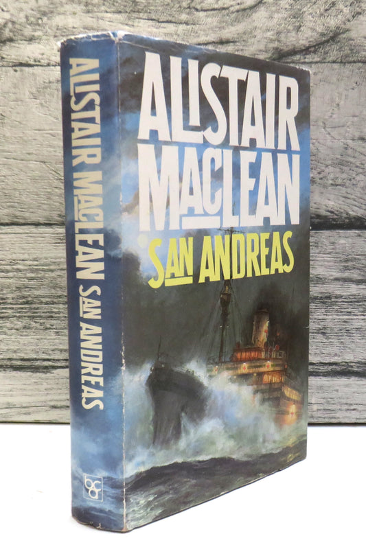 San Andreas By Alistair MaClean 1985 book front cover