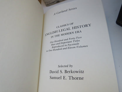 Jeremy Bentham Rationale of Judicial Evidence Vol I-III 1978