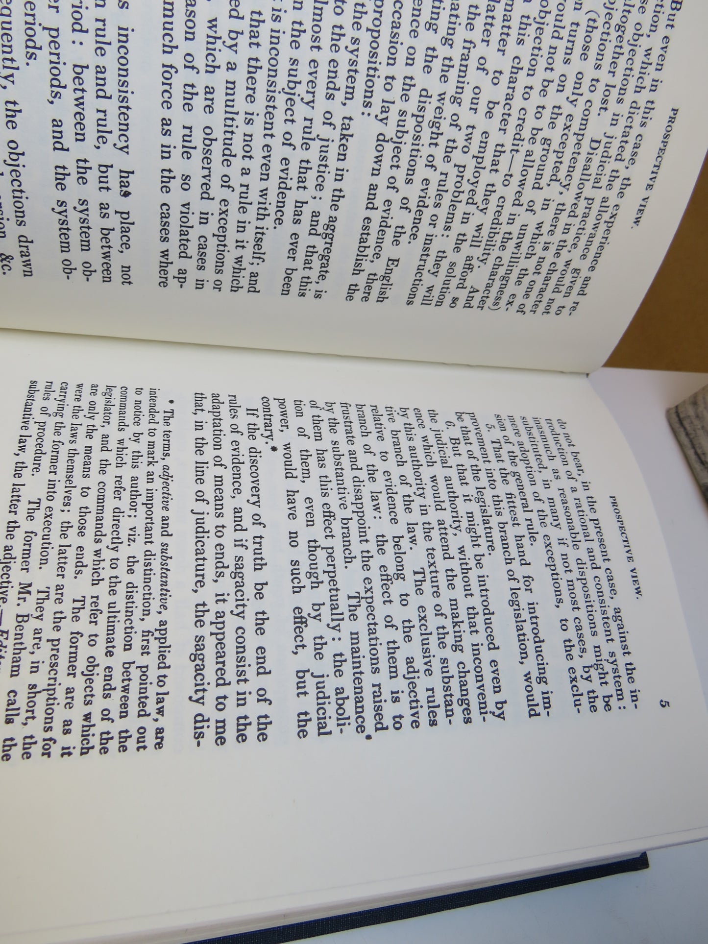 Jeremy Bentham Rationale of Judicial Evidence Vol I-III 1978