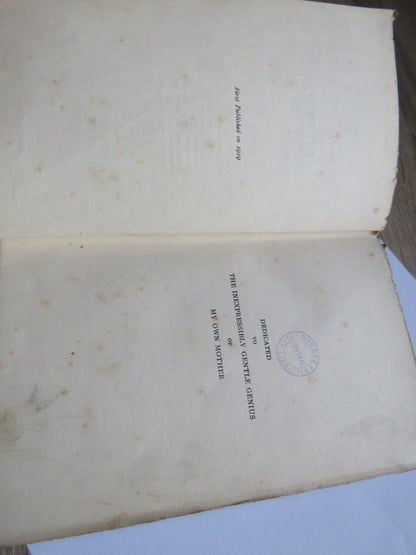 The Substance of a Dream Translated From The Original Manuscript By F.W. Bain 1919 1st Edition book image 5