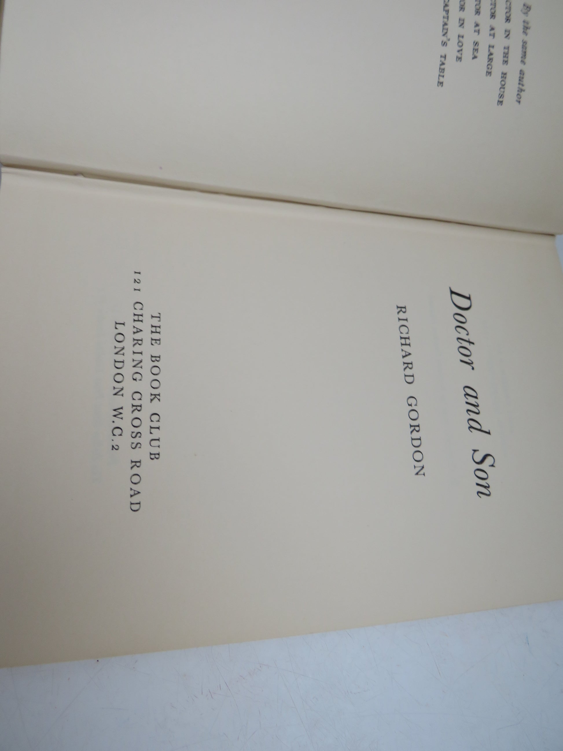 Doctor and Son By Richard Gordon 1959 book image 4