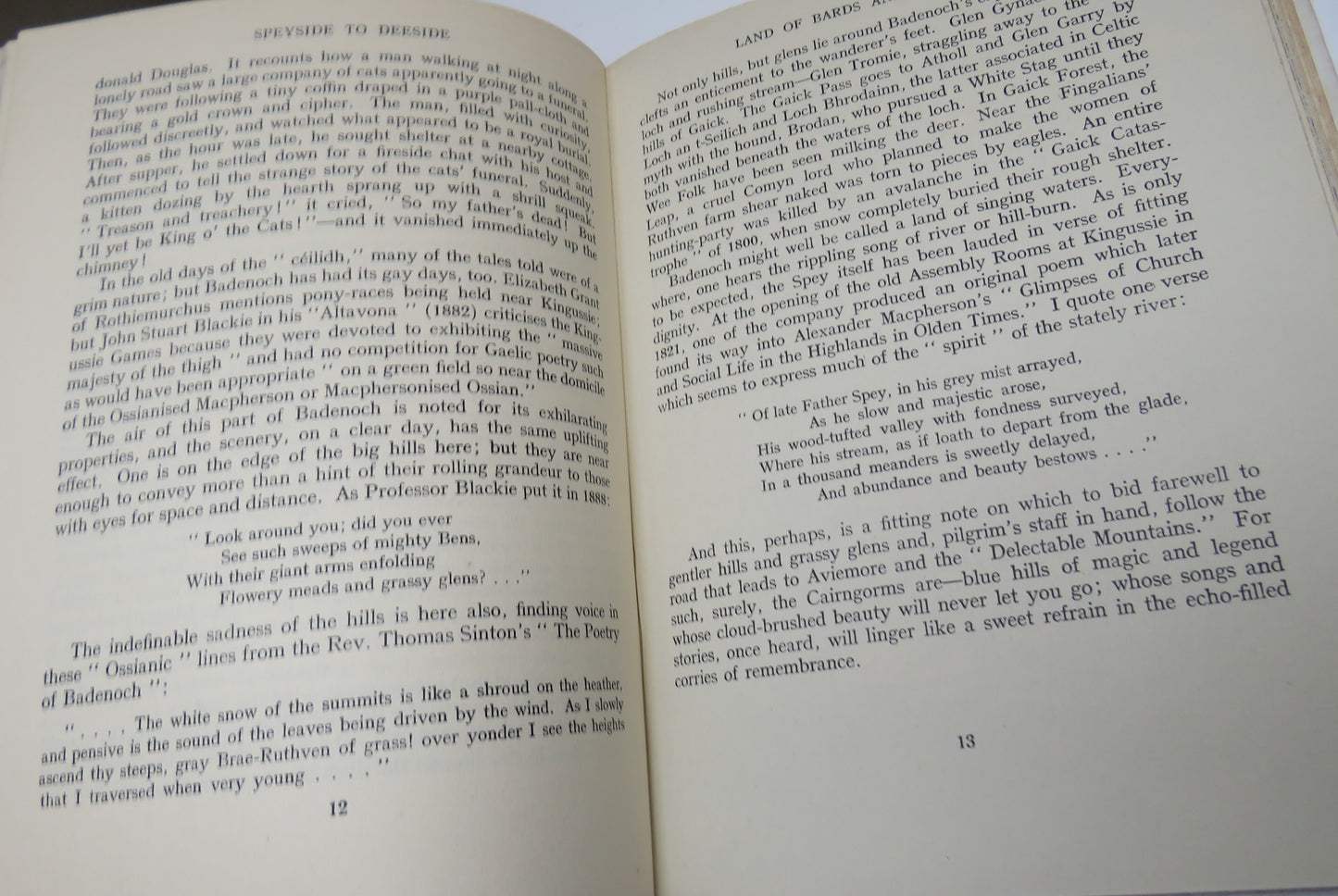 Speyside to Deeside by Brenda G. Macrow with Photographs by Robert M. Adam, 1956