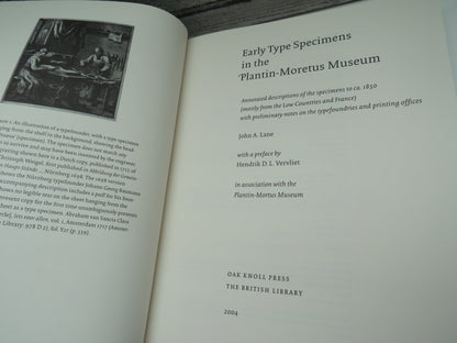 Early Type Specimens In The Plantin-Moretus Museum Annotated Descriptions of the Specimens To CA. 18 book image 4
