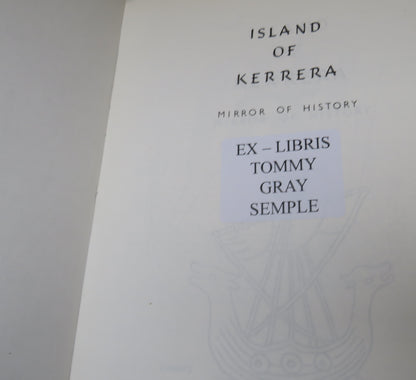Island of Kerrera, Mirror of History by H. MacDougall, 1979 book image 3