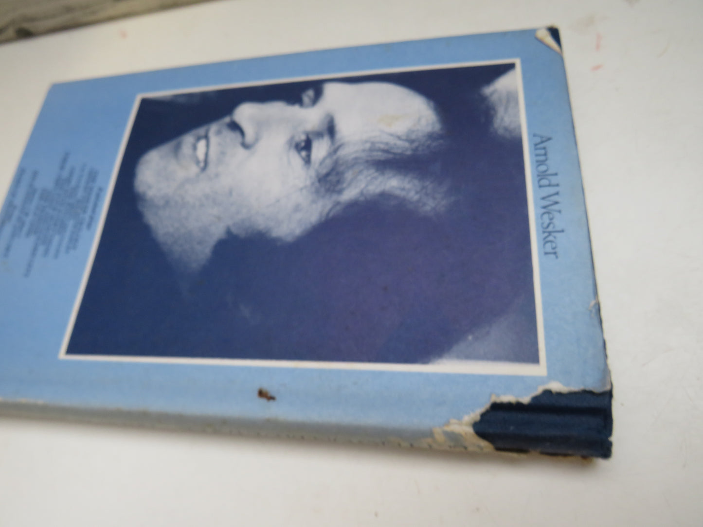 Love Letters On Blue Paper Three Stories By Arnold Wesker 1974 book image 2