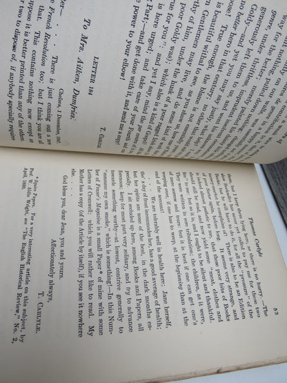 New Letters of Thomas Carlyle Edited and Annotated By Alexander Carlyle With Illustrations Volume II 1904