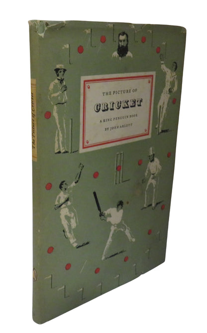 The Picture Of Cricket By John Arlott 1955 Penguin Books book front cover