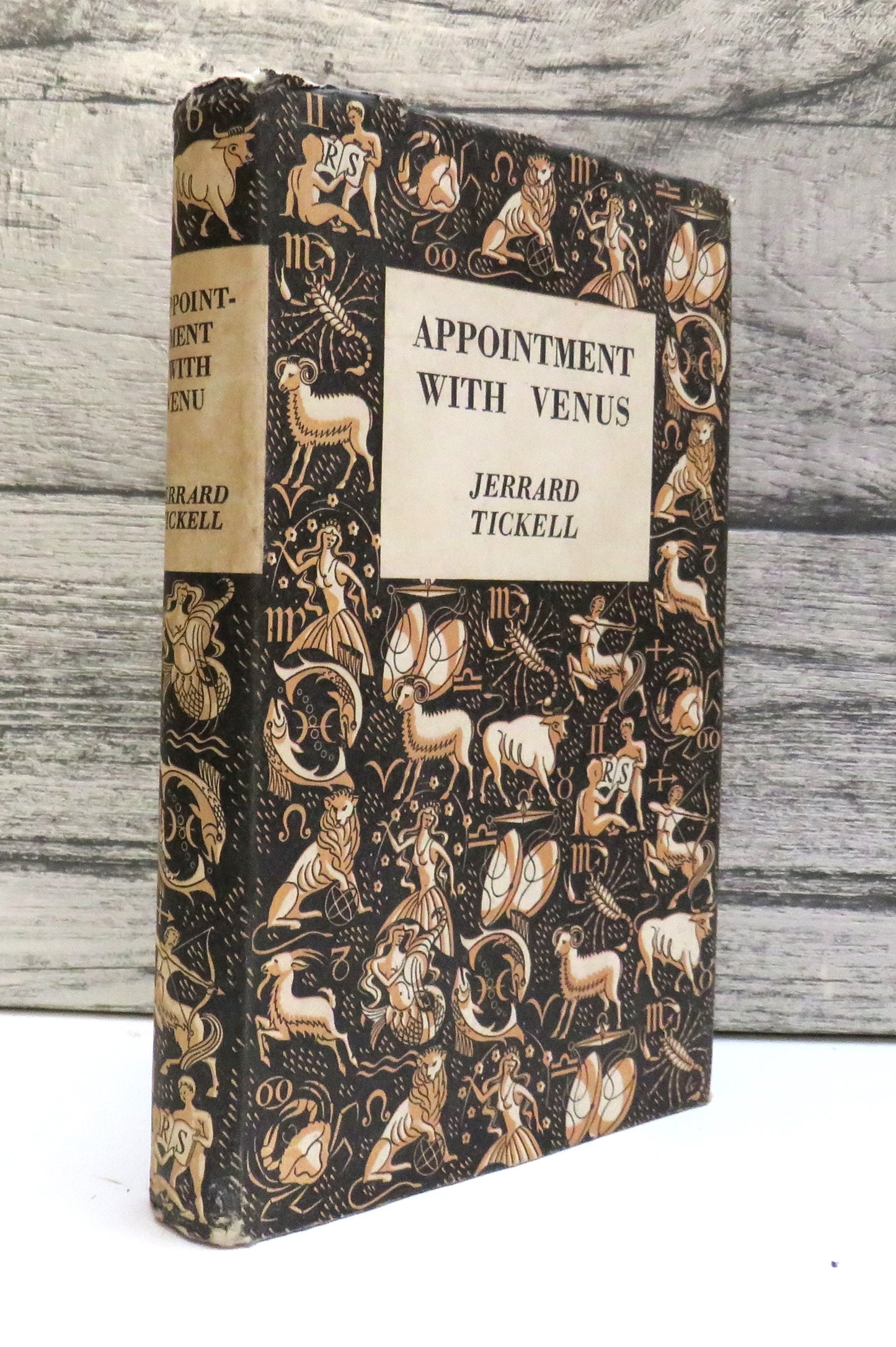 Appointment With Venus By Jerrard Tickell 1953 book front cover