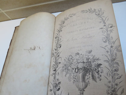 The Floricultural Cabinet and Florist's Magazine Conducted By Joseph Harrison 1840 book image 4