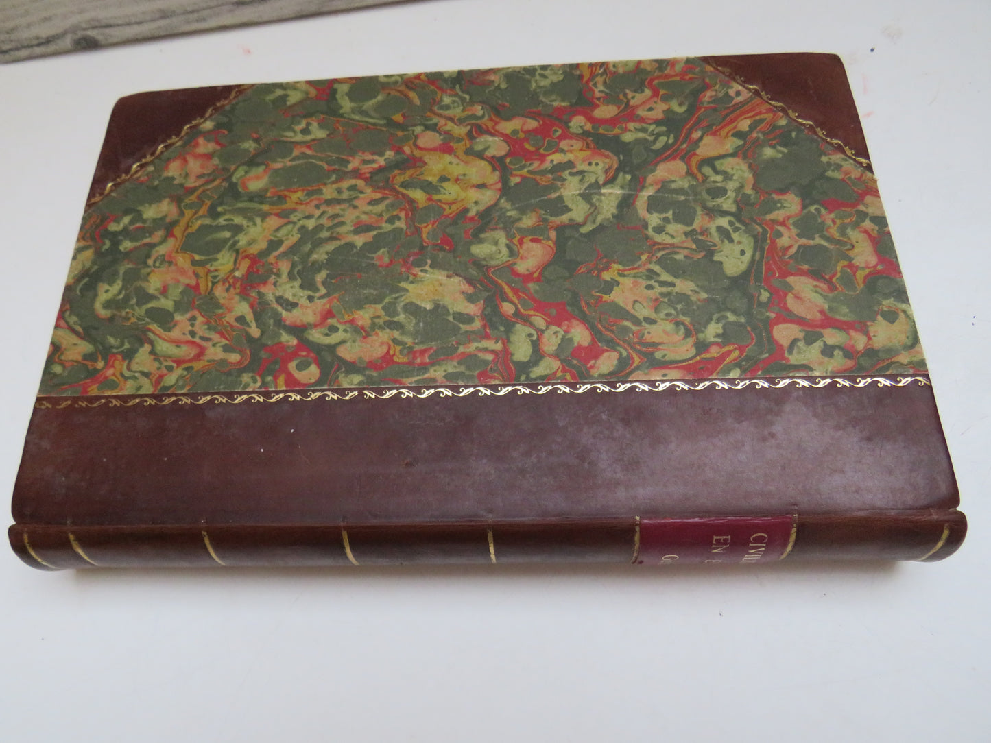 Historie De La Civilisation En Europe Par M. Guizot 1868 Antique French Book Nicely Bound