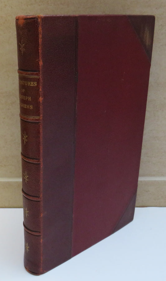 The Adventures of Joseph Andrews And His Friend Mr Abraham Adams Written In Imitation of the Manner of Cervantes, Author of Don Quixote By Henry Fielding Esq 1792