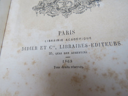 Historie De La Civilisation En Europe Par M. Guizot 1868 Antique French Book Nicely Bound book image 6
