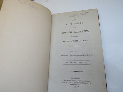The Adventures of Joseph Andrews And His Friend Mr Abraham Adams Written In Imitation of the Manner  book image 4