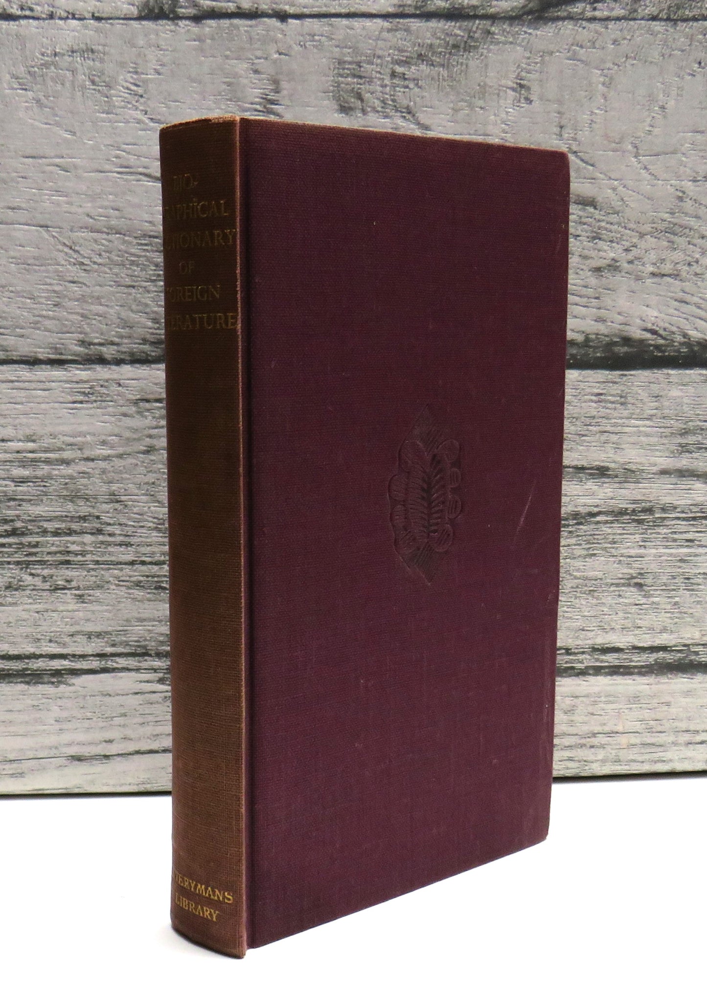 A Short Biographical Dictionary of Foreign Literature By R. Farquharson Sharp 1933