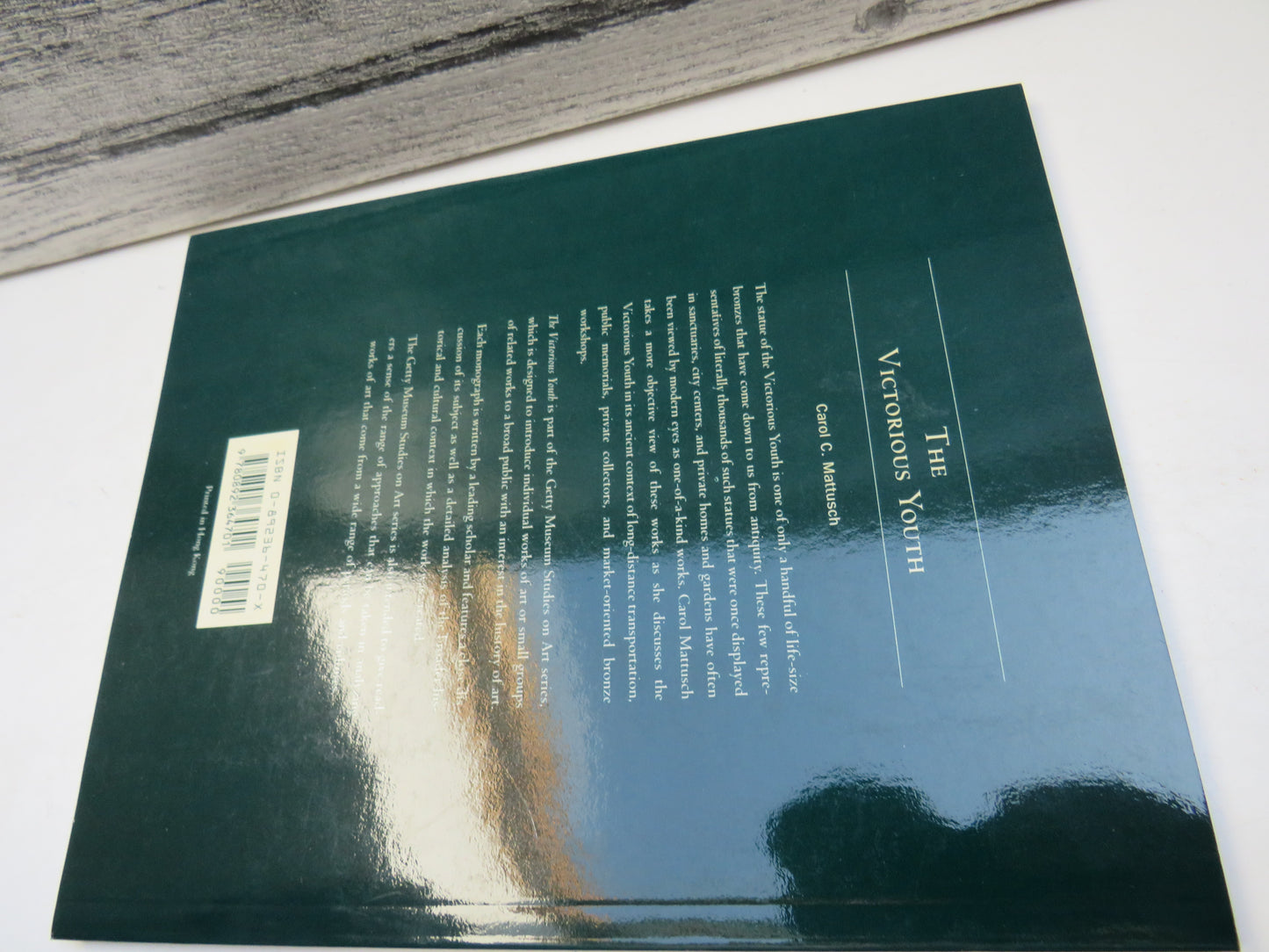 The Victorious Youth By Carol C. Mattusch 1997