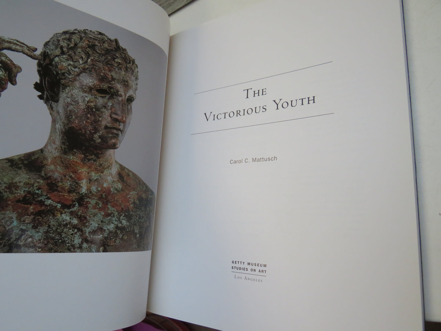 The Victorious Youth By Carol C. Mattusch 1997