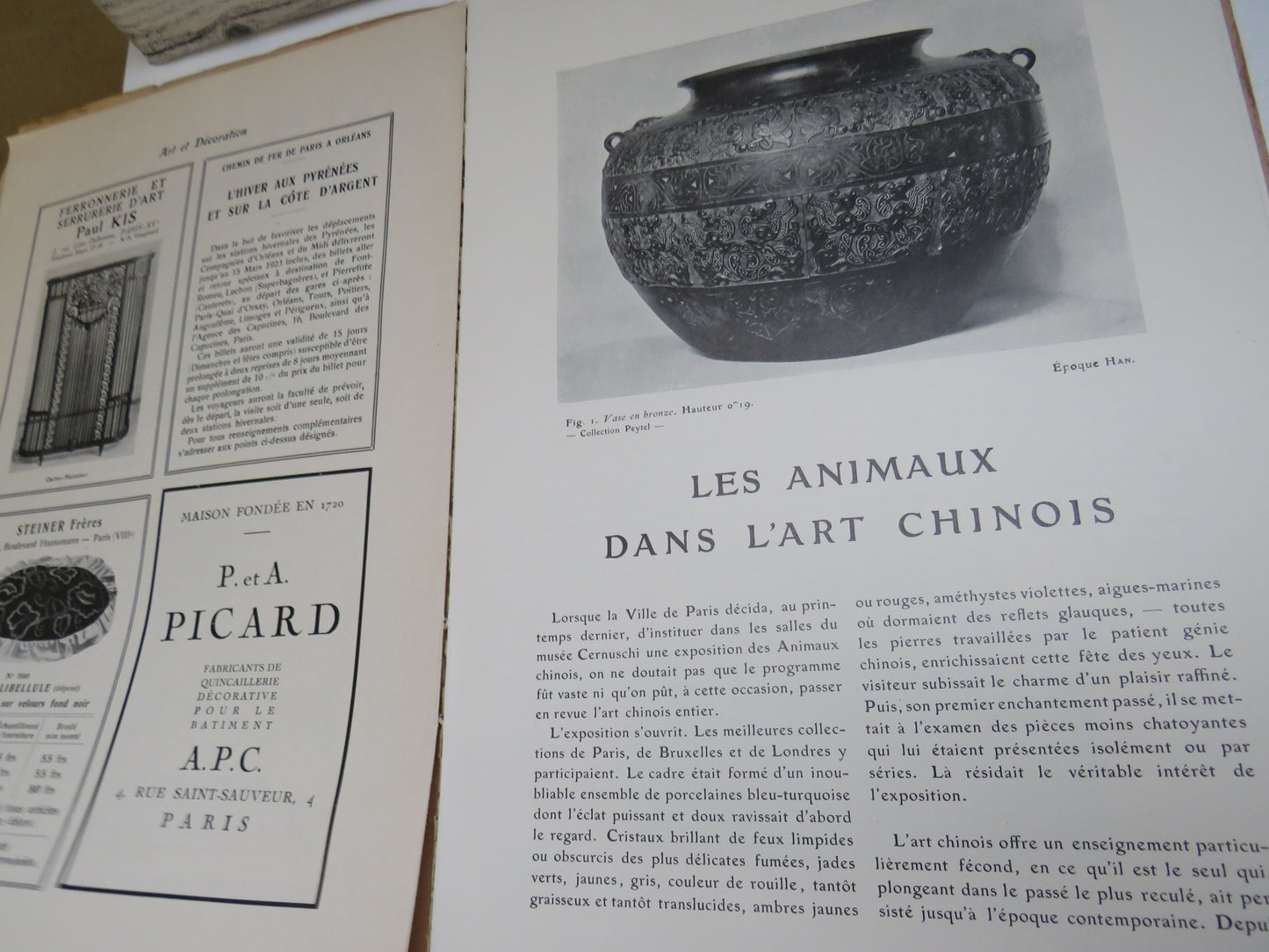 Art Et Decoration Fevrier 1923 Number - 254