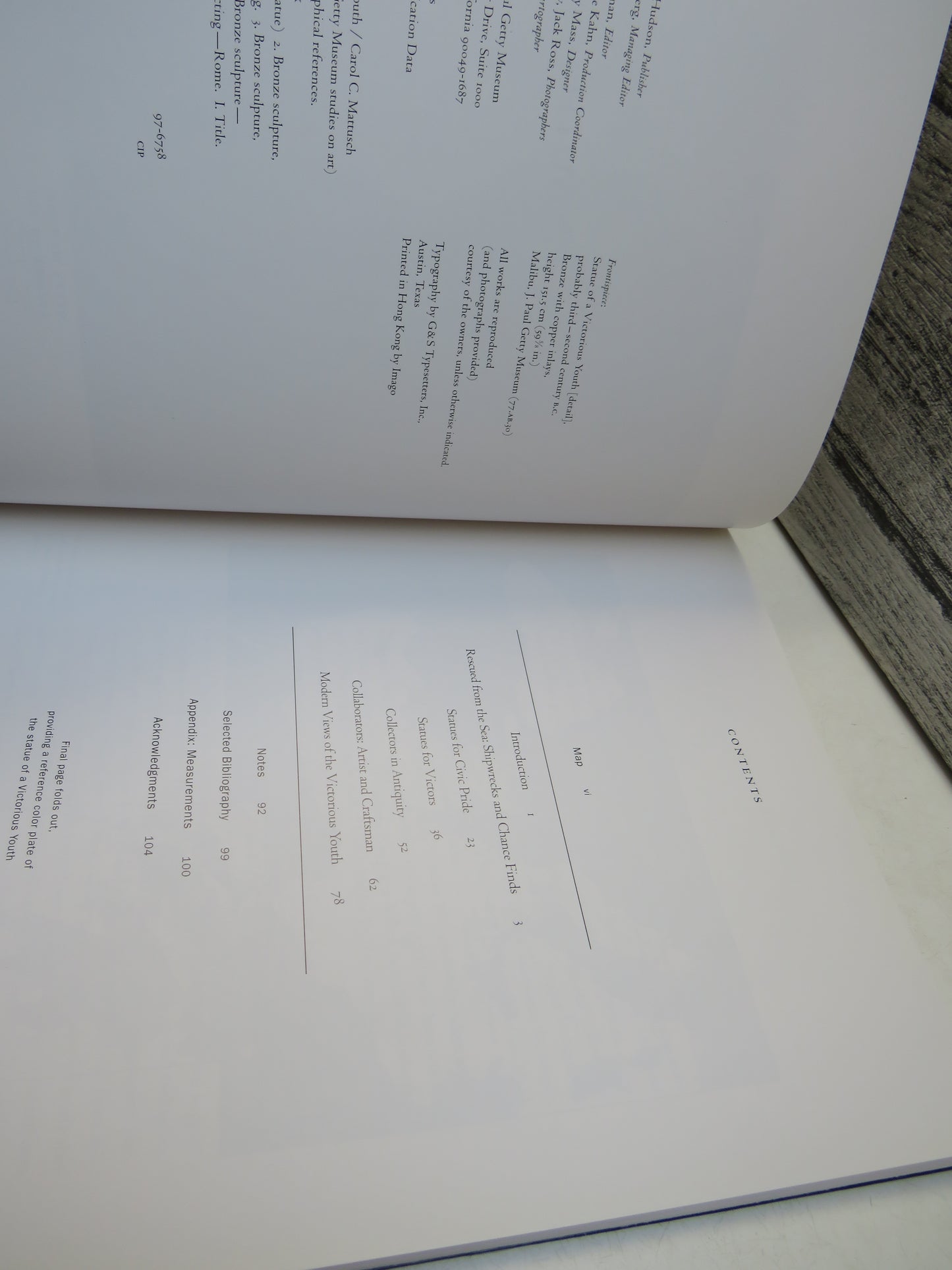 The Victorious Youth By Carol C. Mattusch 1997