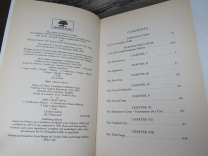 Annals of a Fortress Twenty-Two Centuries of Siege Warfare By E. Viollet-Le-Duc 2000