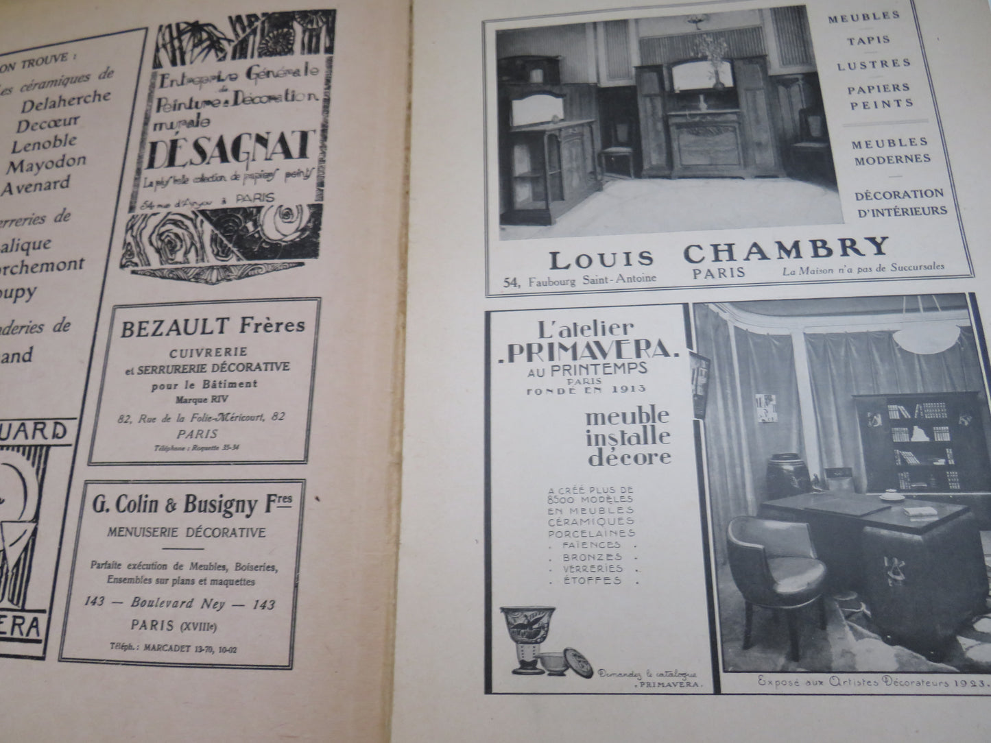 Art Et Decoration Juin 1923 Number - 258