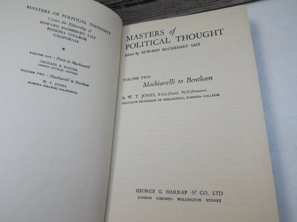 Masters of Political Thought Edited By Edward McChesney Sait Volume Two book image 4
