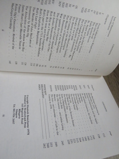 The Braes O' Balquhidder An Historical Guide To The District  By Elizabeth Beauchamp 1981 book image 3