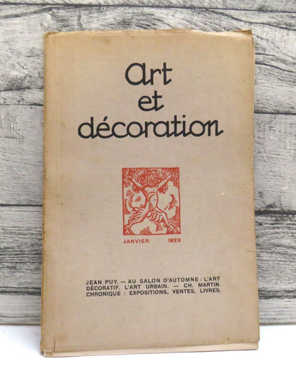 Art Et Decoration Janvier 1923 Number -253