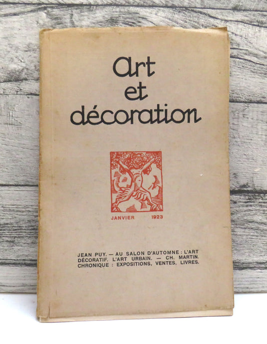Art Et Decoration Janvier 1923 Number -253