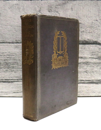 Poems of Tennyson Selected and With An Introduction By Professor H.J.C. Grierson