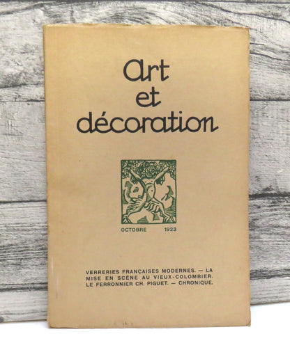 Art Et Decoration Octobre 1923 Number -262