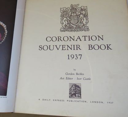 Coronation Souvenir Book 1937 By Gordon Beckles book image 3