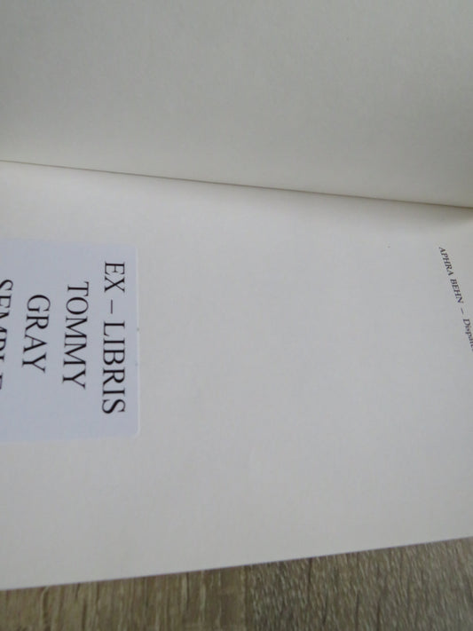 Aphra Behn - Dispatch'd From Athole The Journal of Aphra Behn's Secret Mission To Scotland In 1689 By Ross Laidlaw 1992 Author Signed