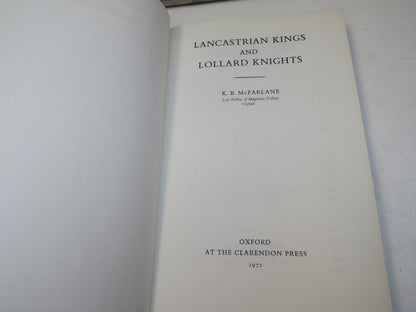 Lancastrian Kings and Lllard Knights By K.B. McFarlane 1972 book image 3