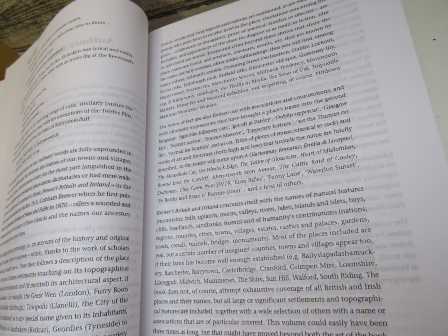 Brewer's Britain & Ireland Compiled By John Ayto and Ian Crofton 2005