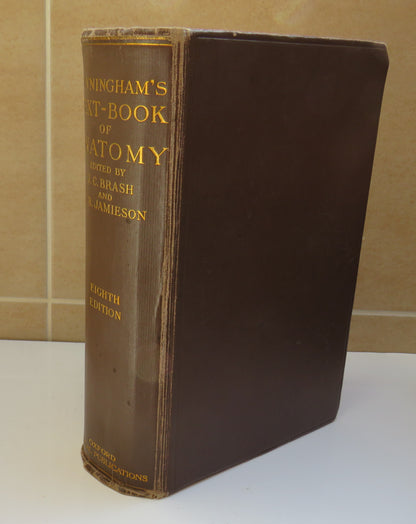 Cunningham's Text-Book Of Anatomy Edited By J.C.Brash and E.B Jamieson 1943 book image 2
