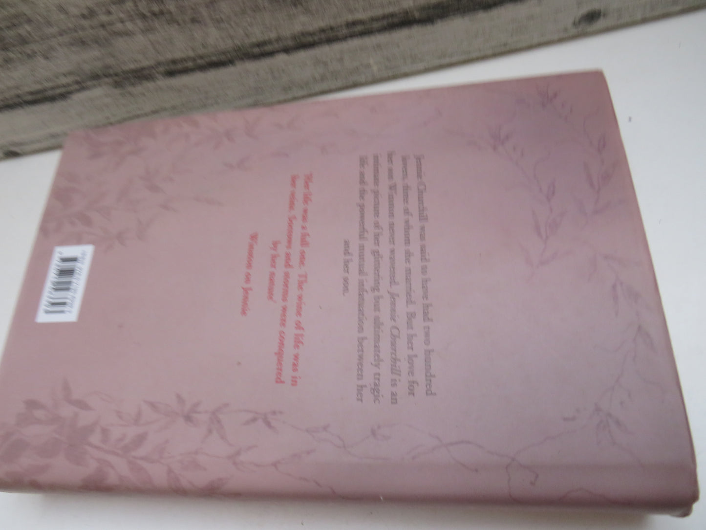 Jennie Churchill Winston's American Mother By Anne Sebba 2007 Author Signed