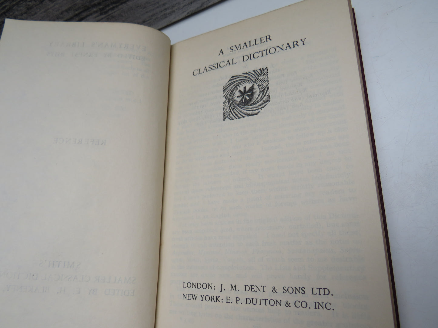 A Smaller Classical Dictionary 1937