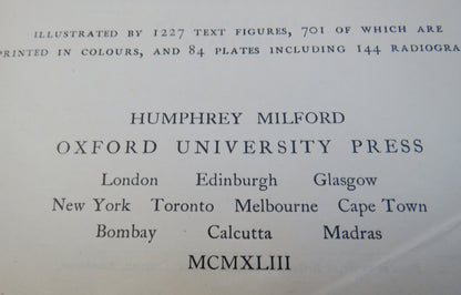 Cunningham's Text-Book Of Anatomy Edited By J.C.Brash and E.B Jamieson 1943 book image 5