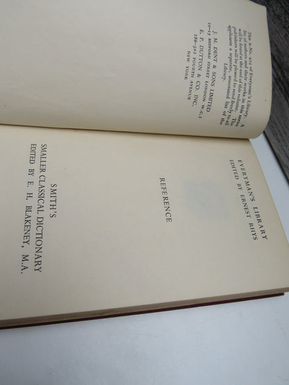A Smaller Classical Dictionary 1937