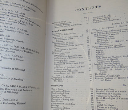 Cunningham's Text-Book Of Anatomy Edited By J.C.Brash and E.B Jamieson 1943 book image 7