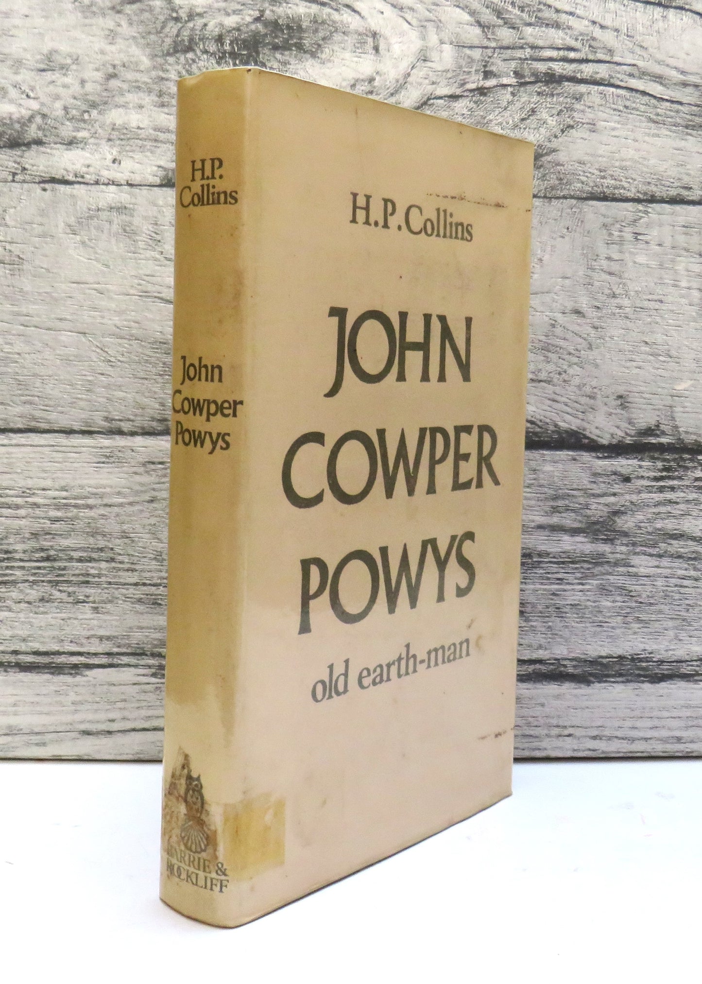 John Cowper Powys Old Earth Man By H.P. Collins 1966