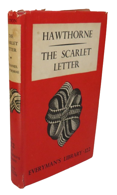 The Scarlet Letter By Nathaniel Hawthorne 1945 book front cover