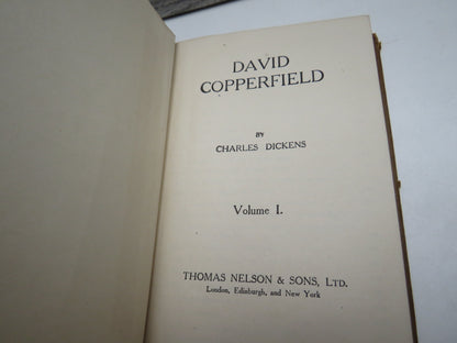 David Copperfield By Charles Dickens Volume I