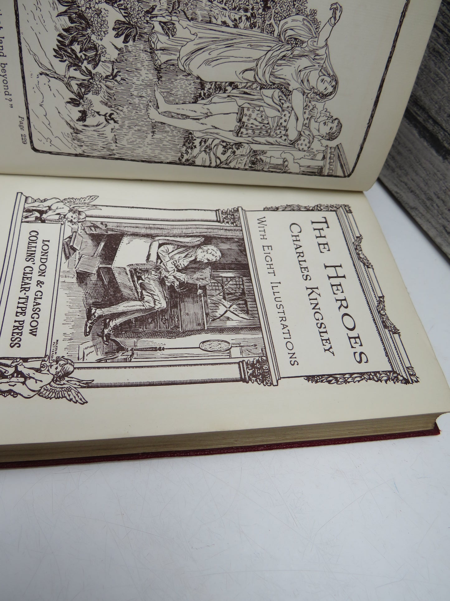 The Heroes By Charles Kingsley With Eight Illustrations