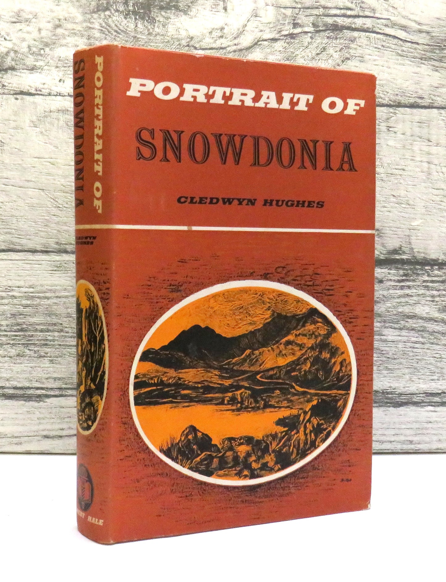 Portrait of Snowdonia By Cledwyn Hughes 1967 book front cover
