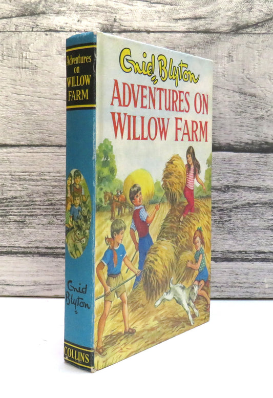 Adventures On Willow Farm By Enid Blyton 1970 book front cover