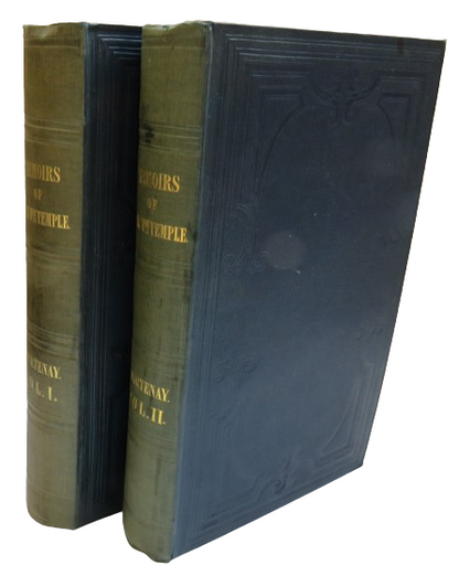 Memoirs of the Life, Works and Correspondence of Sir William Temple, Bart By The Right Honourable Th book front cover